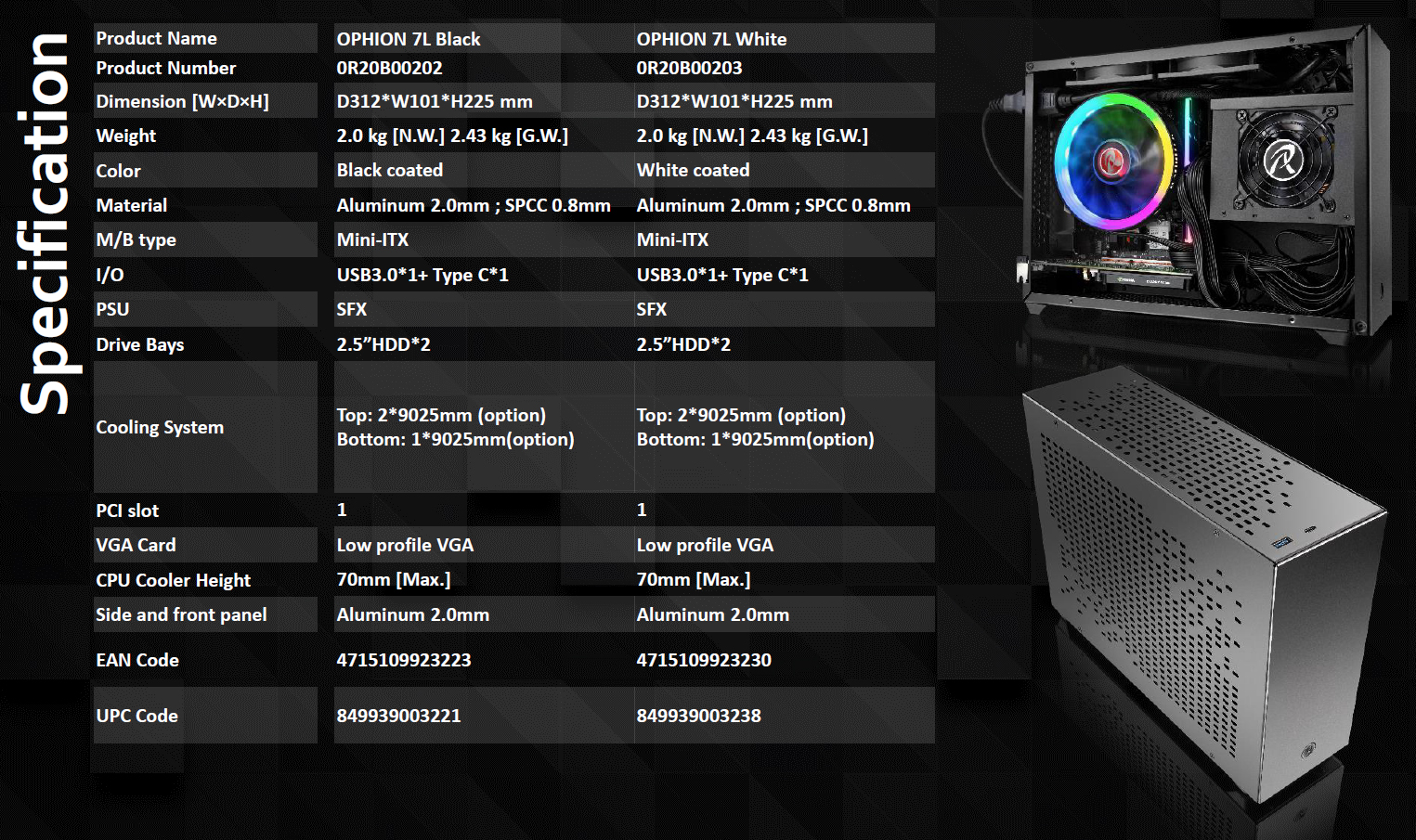 RAIJINTEK Cases